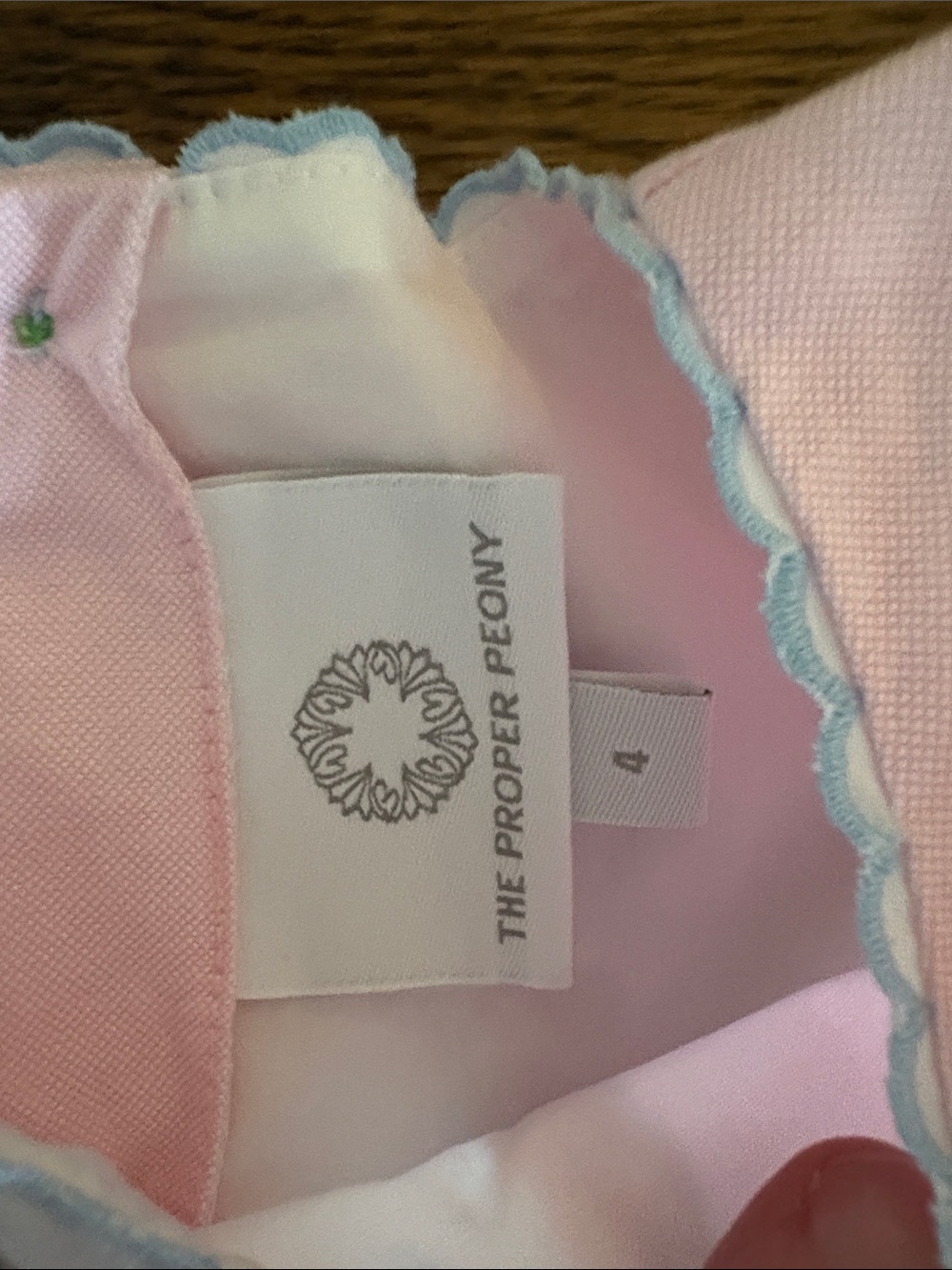 Sweet Pastel Puff-Sleeve Girls' Easter Dress with White Accents - Picture 2 of 4